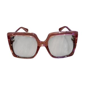 Elegant Rose Square Sunglasses